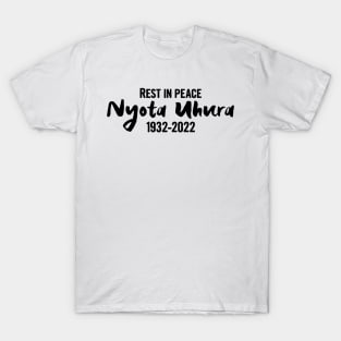 RIP Nichelle Nichols, American actress T-Shirt